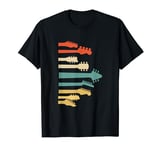 Rock Band Guitar Retro Vintage T Shirt T-Shirt