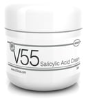 V55 Salicylic Acid Cream Spot Treatment Blackheads Blemishes Problem Skin Spots