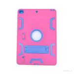 Housse De Tablette Avec Porte-Crayon, Protection En Silicone Portable 10.2 Rose Rose Rouge Bleu