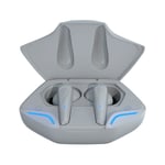 Nouveau X15 TWS Écouteurs Bluetooth Casque Sans Fil 65ms Écouteurs A Faible Latence Esport Gaming Headset Gamer Écouteur Mic Pour xiaomi-x15 pro gris