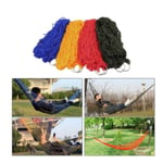 Nylon Portable Hammock Hanging Mesh Sleeping Bed Swing Outdo