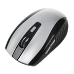 2.4G USB Receiver Wireless Optical Mouse Mice For PC Laptop HP   ,Silver N4Y8