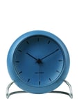 City Hall Bordur Ø11 Cm Home Decoration Watches Alarm Clocks Blue Arne Jacobsen Clocks