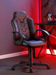 X Rocker Saturn Mid-Back Esport Gaming Chair - Black / Gold