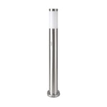 Pollare E27 - PIR-Sensor, Rostfritt Stål, 80 cm, Satin Nickel, IP44