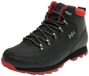 Helly Hansen Men's The Forester Snow Boots, Black Red 2, 6.5 UK