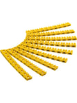 Pro Cable marker clips 'Letters A-C' for cable diameters up to 4 mm