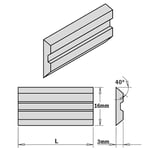 CMT Orange Tools 795.020.16 – Set of 2 Blades System centrolock 20 x 16 x 3 mm HPS