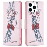 iPhone 15 Pro cover med print - Giraf