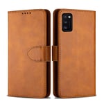 Samsung Galaxy A41 Case Wallet Phone Cover Leather Case Book Heavy-Duty 360 Protection Shockproof [Magnetic Flip] [Stand Feature] [3 Card Slot][Photo ID] [Money Pocket]