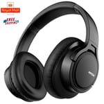 Wireless Bluetooth Headphones with Noise Cancelling Over-Ear Stereo Earphones UK