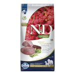 Farmina N&D Quinoa Weight Management Lam, Quinoa, Broccoli & Asparges Hund - Økonomipakke: 2 x 7 kg