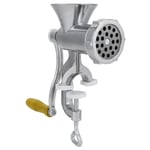 Manual Meat Grinder, Household Aluminum Alloy Manual Sausage Meat Grinder Spice Grinder Pepper Grinder Machine Kitchen Tool