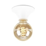 BRILONER - Applique murale intérieure, lampe de salle de bains, plafonnier, luminaire de plafond, applique étanche pour salle de bains, lampe de miroir, blanche