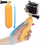 Anti Slip Floating Bobber Stick Floaty Hand Grip Monopod For Gopro Hero 4/3 FST