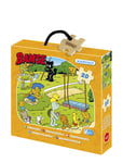 Askpussel I Trä Bamse 20 Bitar Toys Puzzles And Games Puzzles Wooden Puzzles Multi/patterned Kärnan