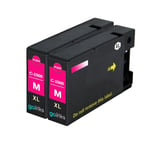 2 Magenta XL Printer Ink Cartridges for Canon MAXIFY MB2150, MB2350, MB2755