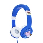 Peppa Pig Rocket George Blue Kids Volume Limited Headphones for Ages 3-7 Years
