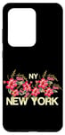 Galaxy S20 Ultra Cute Floral New York City with Graphic Design Roses Flower Case