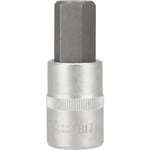 Tecos bitshylsa Hex, 1/2&quot;, kort, 17 x 65 mm