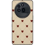 Nothing Phone (3a) Pro Genomskinligt Skal Heart Grid