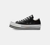 Converse Women's CTAS Platform Layer OX 564877C Shoes Black UK 3-8