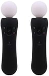 1 paire de coques de protection antidérapantes en silicone pour manette de Playstation PS4 VR Move PS Move Motion