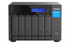 QNAP TVS-h674 NAS Tower Ethernet/bredbåndsforbindelse Sort i3-12100