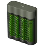 GP ReCyko M451 Laddare USB + 4xAA