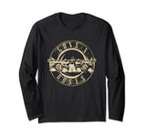 Guns N' Roses Official Reverse Logo Long Sleeve T-Shirt