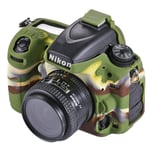 Puluz Silikonfodral för Nikon D750 Kamouflage