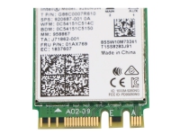 Intel 9260NGW - Nettverksadapter - M.2 Card - Bluetooth, 802.11 - FRU - for IdeaCentre AIO 3 22IMB05 ThinkCentre M70 M75 M75q Gen 2 M75s Gen 2 V50t-13
