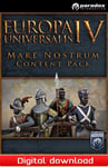 Europa Universalis IV: Mare Nostrum Content Pack - PC Windows,Mac OSX,