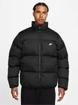 Nike Club Padded Jacket - Black, Black, Size M, Men