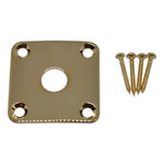 Curved Metal Jack Plate for Gibson Epiphone Les Paul