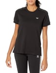 adidas Originals womens Basketball T-Shirt Black XX-Small