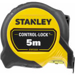 Stanley - Mètre ruban 5 m x 25 mm double marquage Control-Lock STHT37231-0