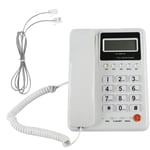 Landline Telephone, Function Office Telephone, Caller ID Display 16 * 21.5 * 6cm / 6.3 * 8.5 * 2.4in for Home Living Room