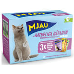 Mjau Multi Kött i Gelé 12x85 Gram