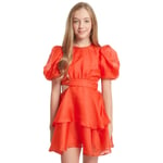 Bardot Junior Enya Organza Mini Kjole Fire Red | Rød | 8 years