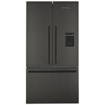 Fisher Paykel RF540ADUB7 Series 7 French Style Fridge Freezer With Ice & Water - BLACK STEEL