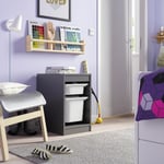 IKEA IKEA TROFAST förvaringskombination med backar, grå/vit, 34x44x56 cm 34x44x56 cm