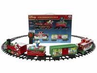 Lionel Disney Mickey Mouse Christmas Tree Train Set 37 Piece with Lights Sounds