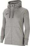 NIKE Women's Cw6955-063_l Sweatshirts, Dk Grey Heather/Black/Black, L UK