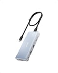 Anker 575 USB-C Hub (12-in-1, Dual HDMI, DP), Triple Display Docking Station,...