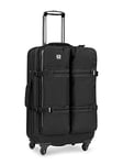 OGIO Alpha Convoy 526s Eco-Cordura 4-Wheel Spinner Check-in Travel Bag with Single-Piece Moulded Back, Black, 67 cm-56 Litre