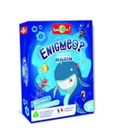 Bioviva - Enigmes - Monde marin - Devinez la réponse le plus rapidement possible grâce aux indices- Jeu de cartes - Collection Enigmes - 2 à 6 joueurs - 7 ans - Fabriqué en France - 283649