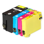 4 Ink Cartridges XL to replace Epson T1301, T1302, T1302, T1304 (T1306) non-OEM