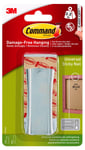 Command Sticky Nail självhäftande tavelkrok, 2,2 kg