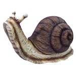 Verdelook Statue de Jardin en polyrésine en Forme d'escargot Dimensions 22 x 14 x 16 cm